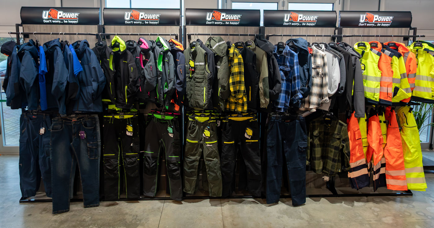 Negozio Antiforntunistica Pisa - Abbigliamento U-power